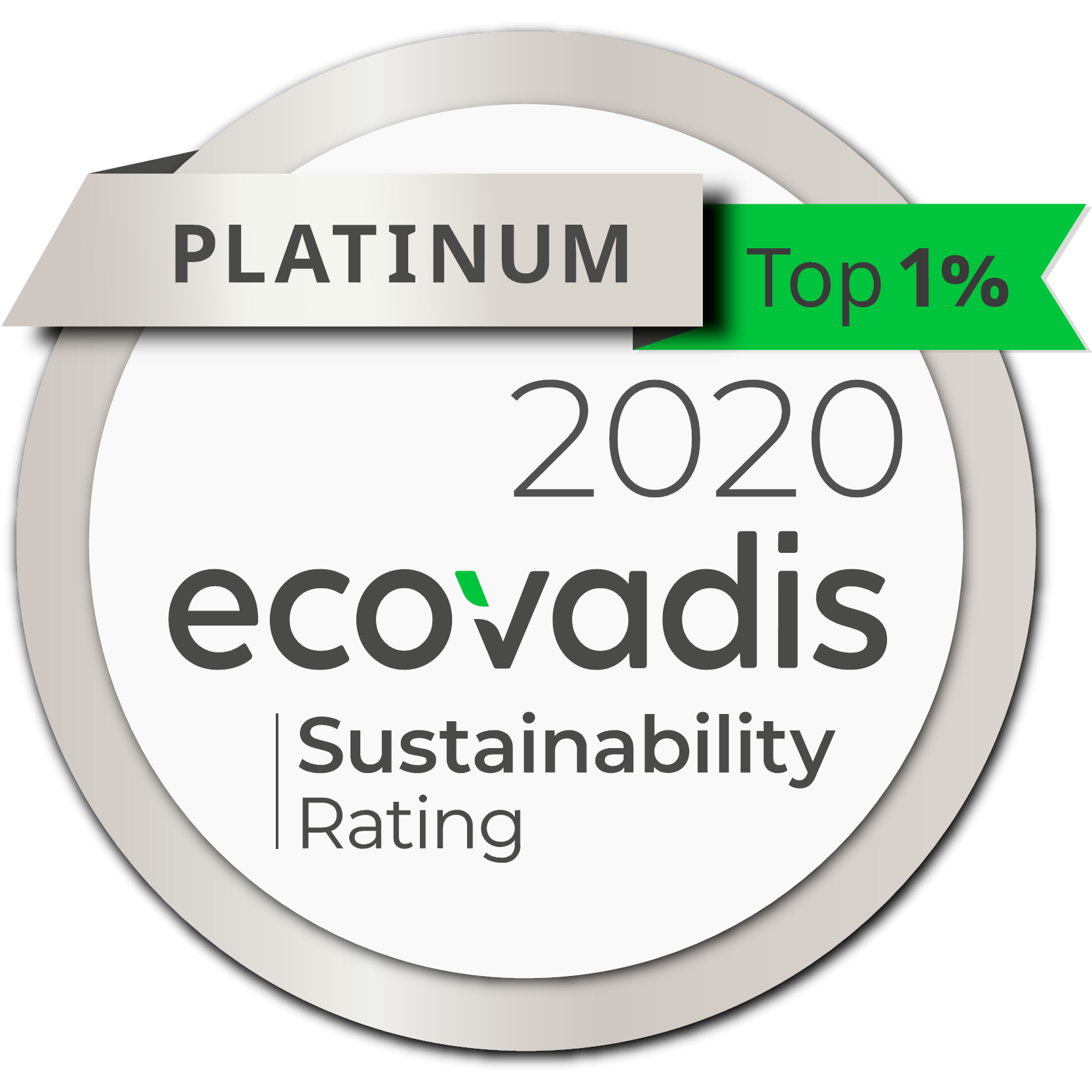 EcoVadis Platinum 2020